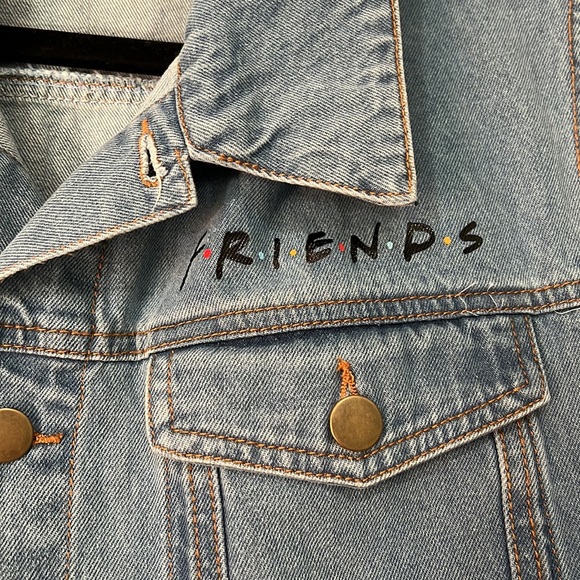 Friends denim vest you’re my lobster new xl - Picture 5 of 6